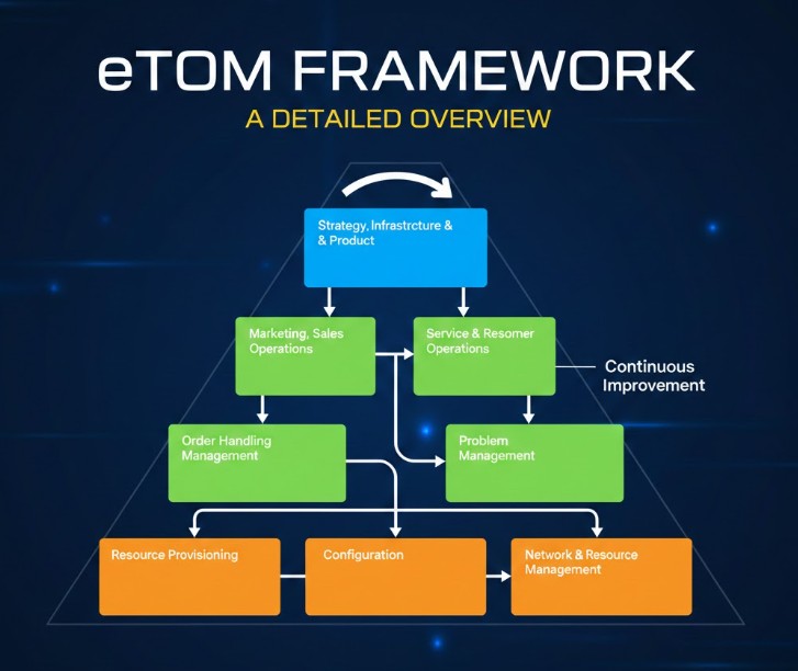 A Detailed Overview of eTOM Framework Telecom