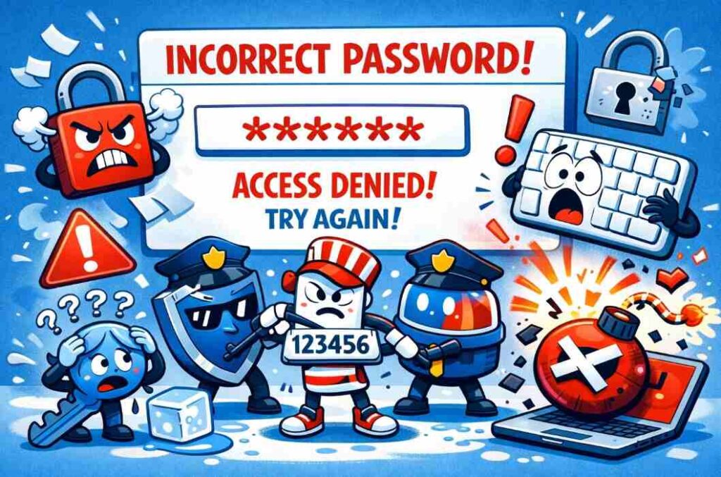 Your Password Is Incorrect